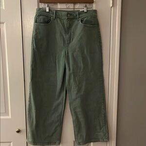 LOFT Sage Green Denim Pants